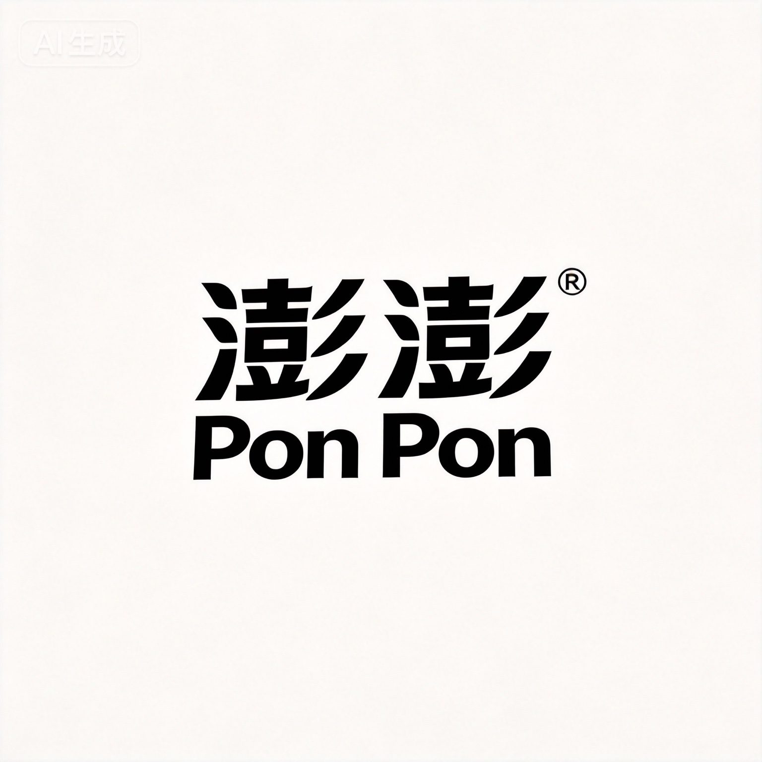 澎澎 logo